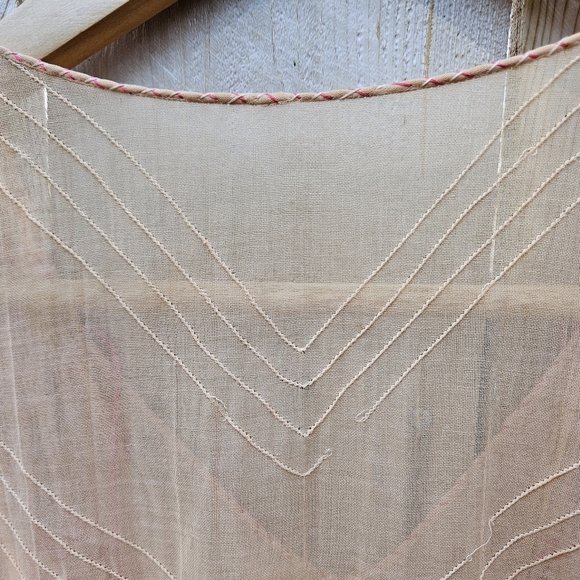 Vintage handmade sheer top- size M/6? - Picture 4 of 5